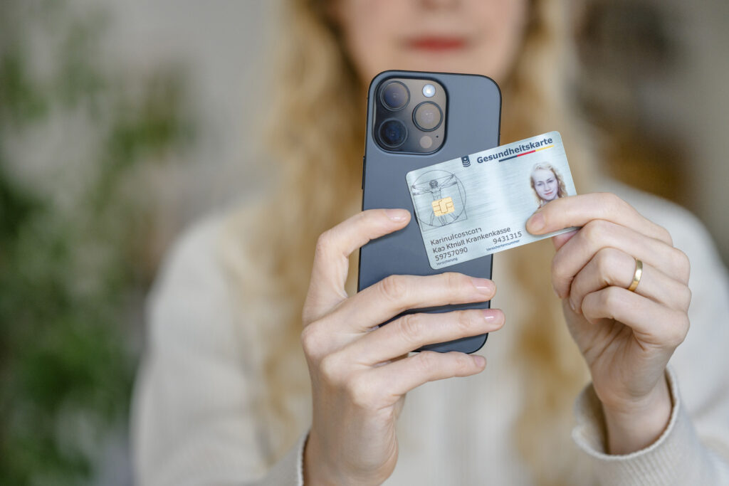 CardLINK beim Auslesen der GK